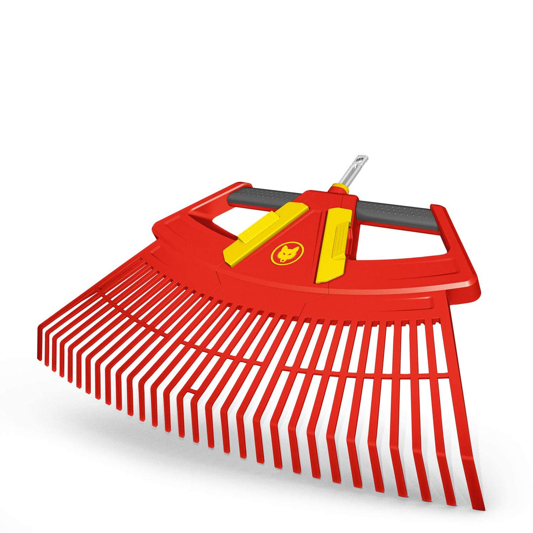 WOLF Garten 4-in-1-Laubrechen, 49x28.5x14 cm, Rot Single, Single