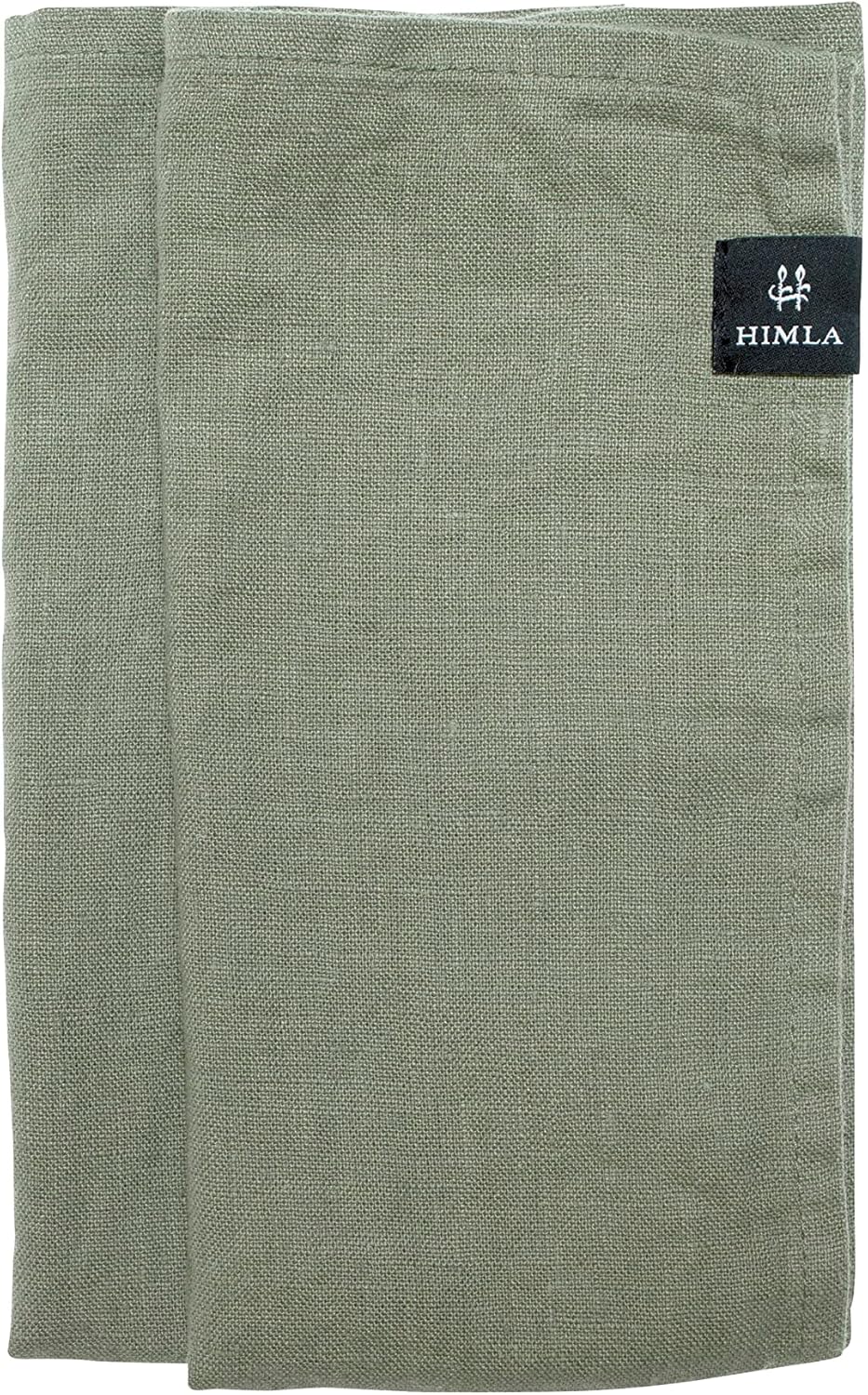 Himla Servietten Weiss 4-er Set Leinenservietten Stoffservietten Stoff waschbar Sunshine - 45x45 cm