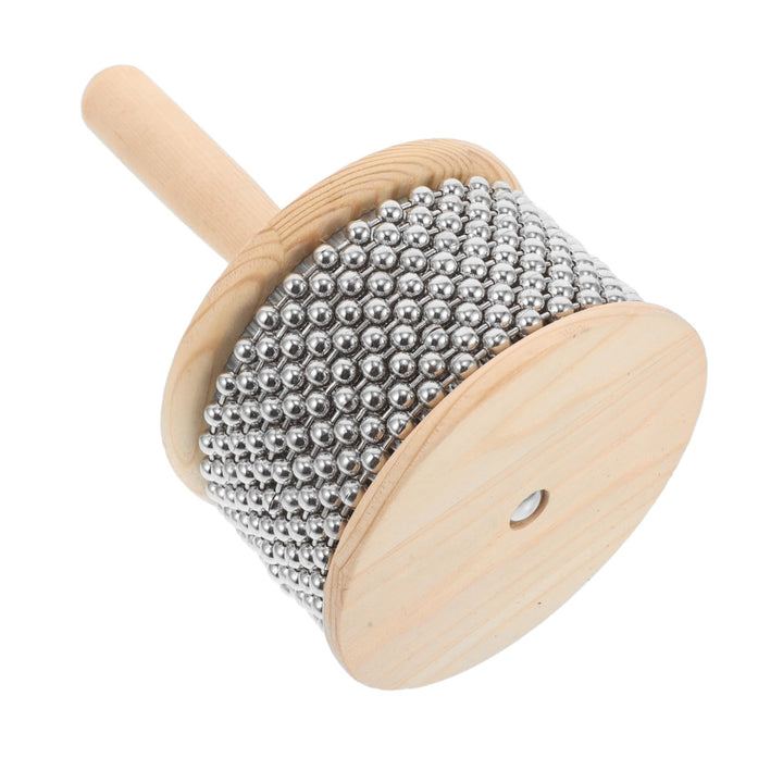 BESPORTBLE Cabasa Handperkussionsinstrument und Metall mit 11,3cm Durchmesser Vielseitig Einsetzbar