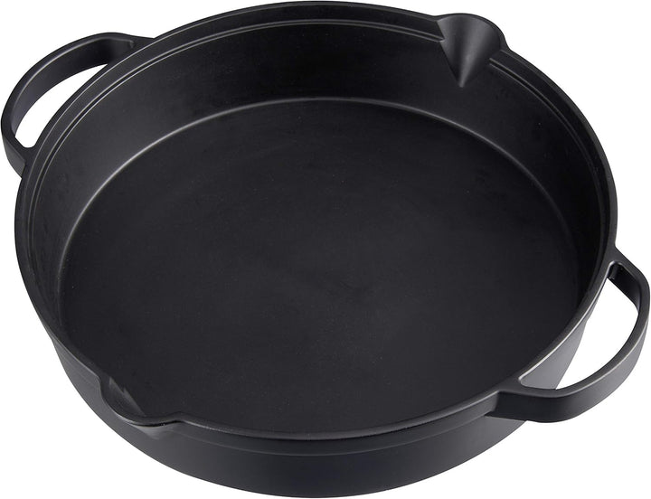 Campingaz Bratpfanne aus Gusseisen mit Grillrost aus Edelstahl, Ø 31,6 cm &amp; Pizzastein für das Culin