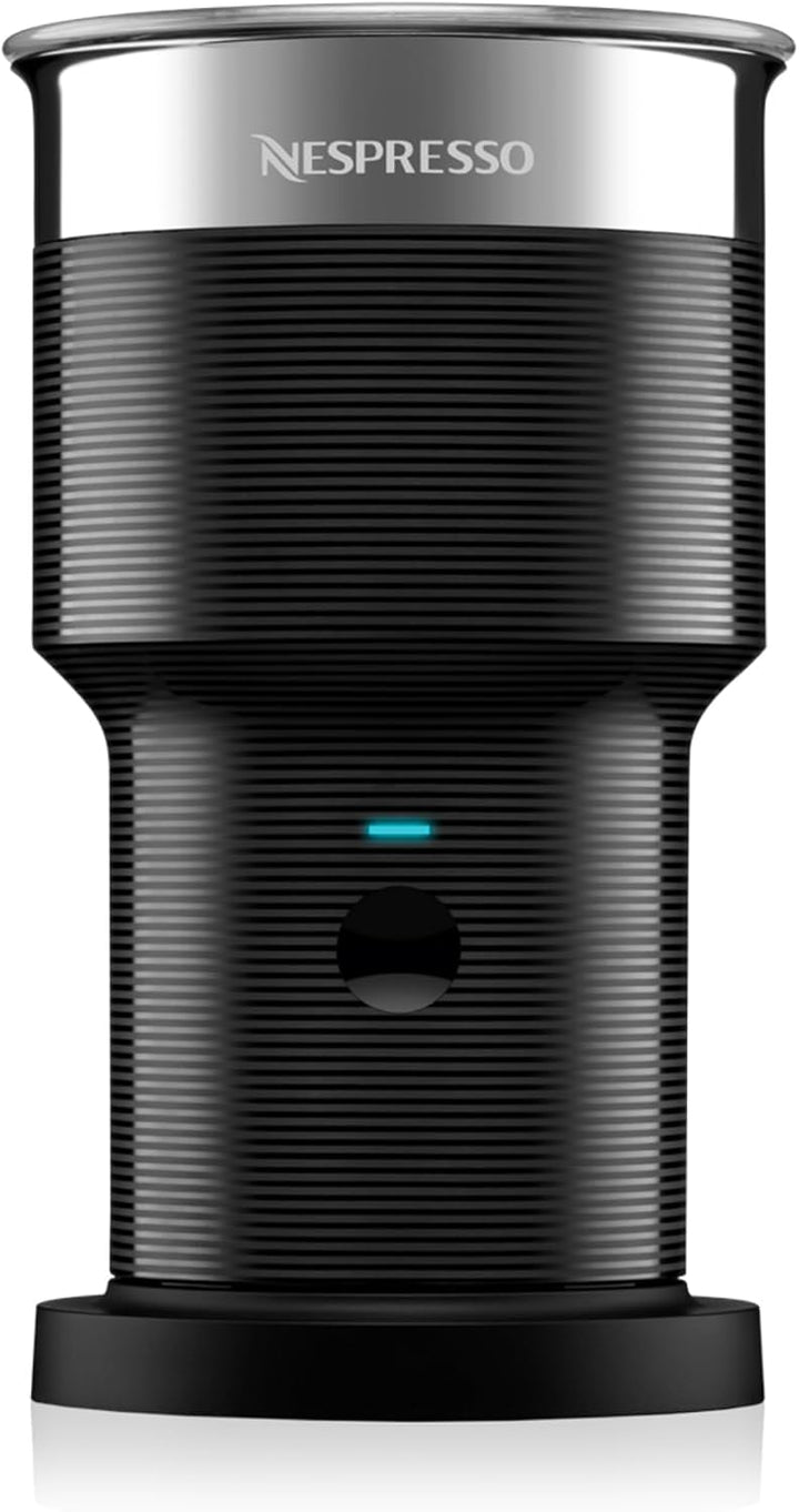 NESPRESSO Aeroccino XL elektrischer Milchaufschäumer | Grosser Aufschäumer aus Edelstahl für 225ml c