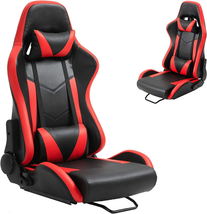 Dardoo Racing Gaming Bucket Seat mit verstellbaren Doppel Slide Adapt Racing Simulator Cockpit Drivi