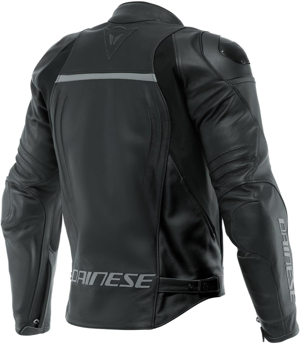 Dainese Racing 4 S/T Motorrad Lederjacke, BLACK/BLACK