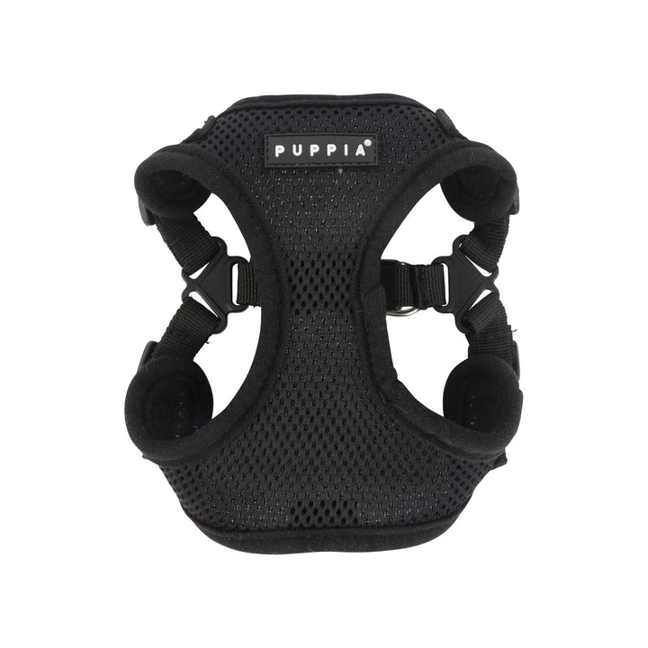 Puppia PARA-HC1533 SOFT HARNESS C, M, schwarz M schwarz, M schwarz