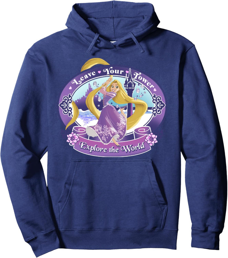 Disney Tangled Explore The World Circle Banner Pullover Hoodie