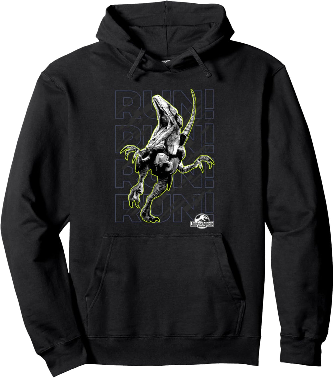 Jurassic World Raptor Run Pullover Hoodie