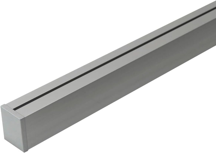 Kesseböhmer Linero style Küchenreling Edelstahloptik 900 x 22 x 29 mm Aluminium Profilleiste von SOT