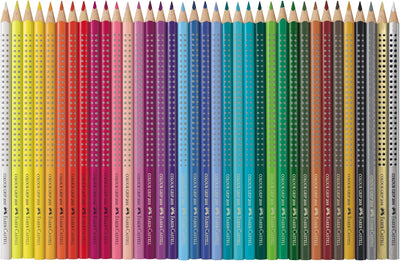 FABER-CASTELL 112435 - Buntstifte Colour Grip 2001, 36er Metalletui 1 stück (36er Pack) Single, 1 st