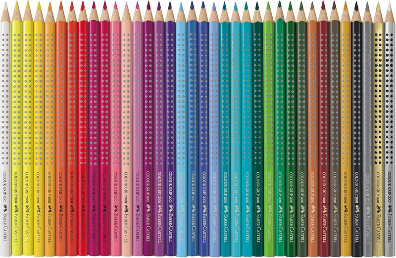 FABER-CASTELL 112435 - Buntstifte Colour Grip 2001, 36er Metalletui 1 stück (36er Pack) Single, 1 st