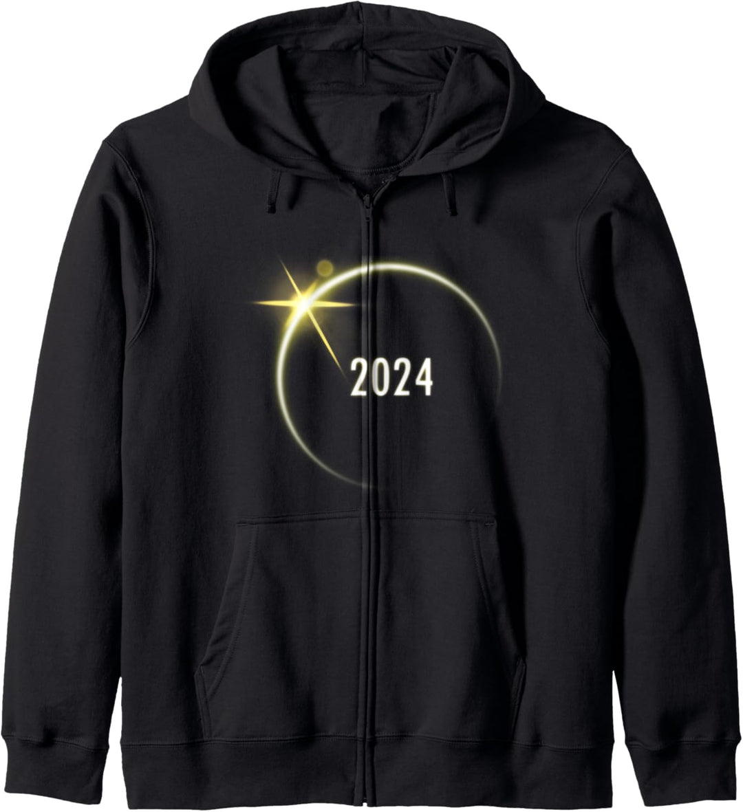 Totale Sonnenfinsternis 2024 Astronomie Wissenschaft Mond We Kapuzenjacke