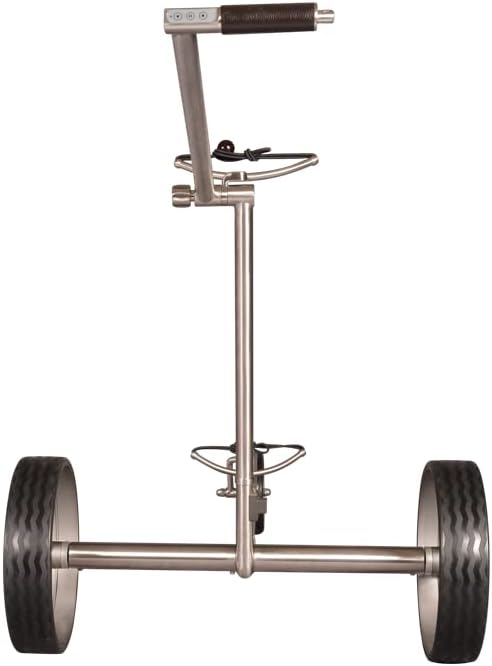 Parccurate Kolibri Edelstahl Lithium Elektrotrolley Golfcaddy, mit Falt-/Zerlege-Design, Basismodell