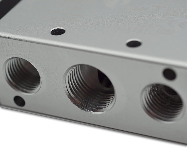Pneumatikventil Magnet- Wegeventil 5/2 Wege 3/8" (5/2 Wege 3/8" 24 Volt DC) 5/2 Wege 3/8 24 Volt Dc,