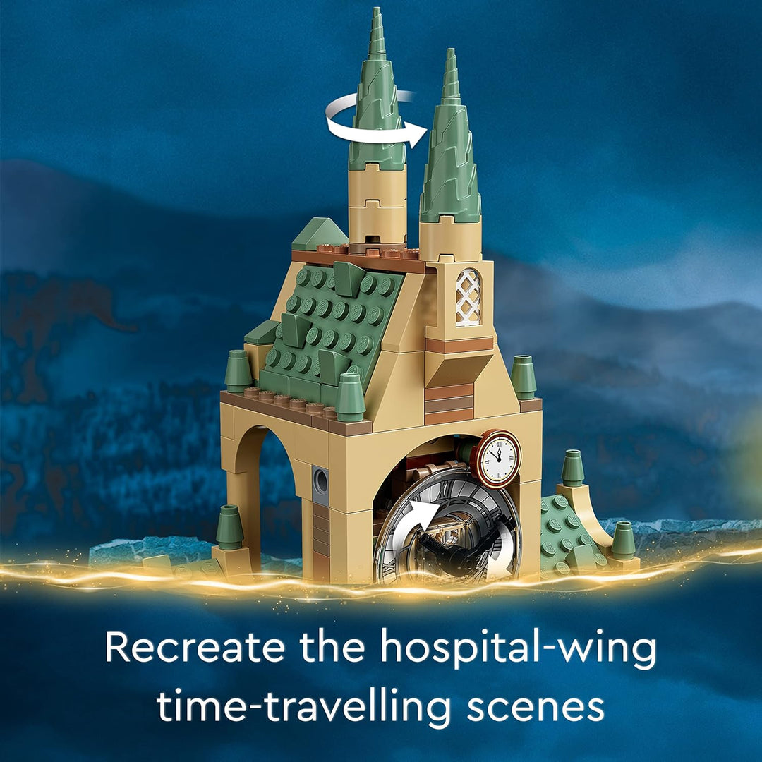 LEGO 76398 Harry Potter Hogwarts Krankenflügel, Schloss-Spielzeug mit Minifiguren aus Der Gefangene