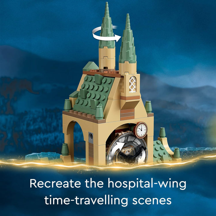 LEGO 76398 Harry Potter Hogwarts Krankenflügel, Schloss-Spielzeug mit Minifiguren aus Der Gefangene