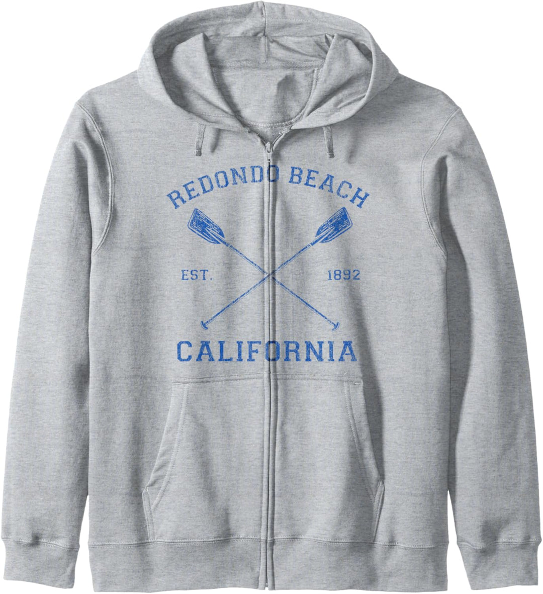Vintage Redondo Strandurlaub Kapuzenjacke
