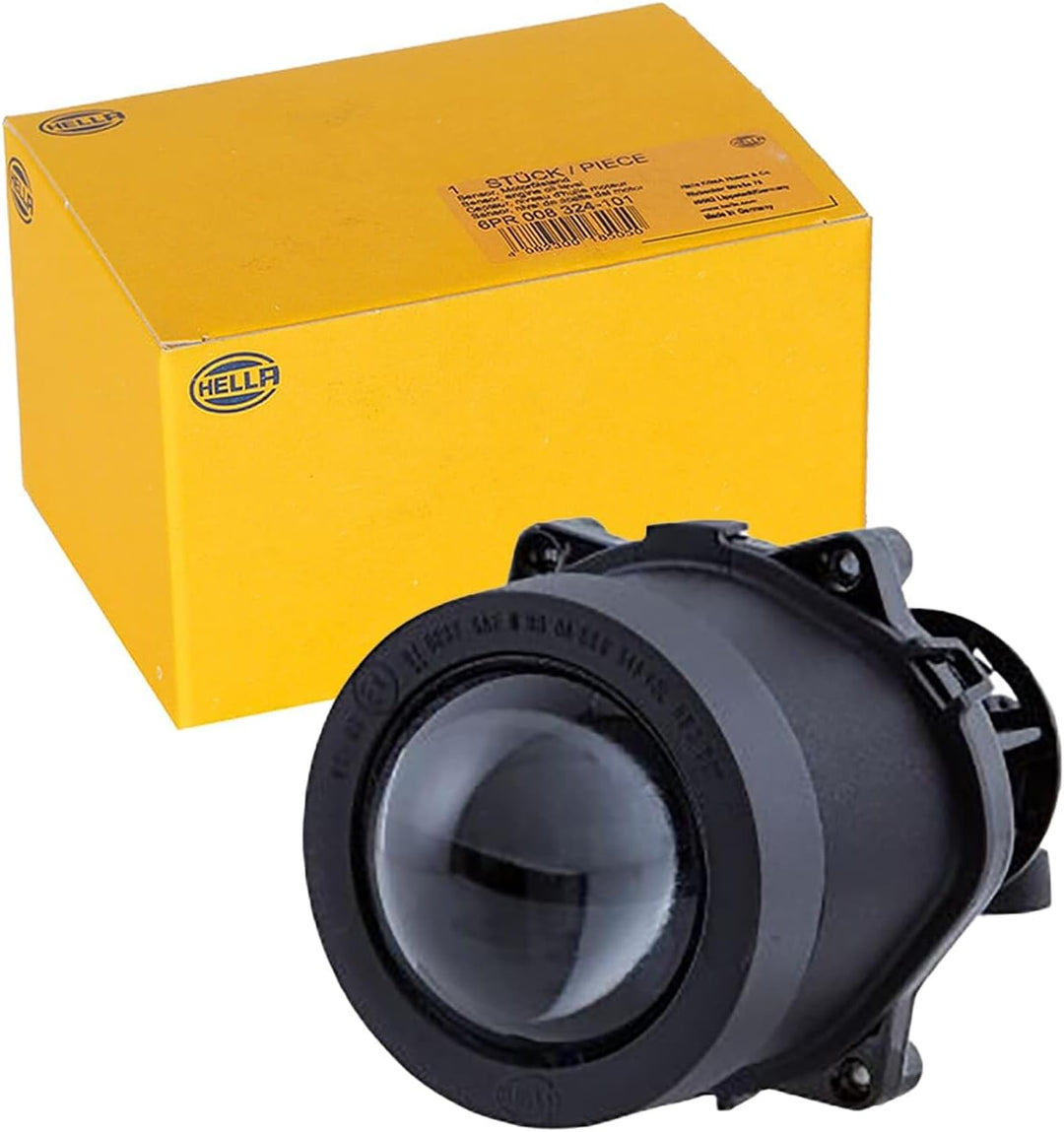 HELLA - Halogen/DE-Hauptscheinwerfer - Modul 60 - 12/24V - rund - Einbau - Stecker: Flachstecker - r
