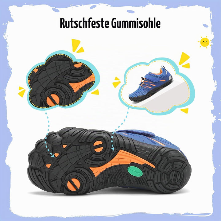SAGUARO Barfussschuhe Kinder Outdoor Sport Barfuss Schuhe für Jungen Mädchen Gr.24-36 25 EU Neues Bl