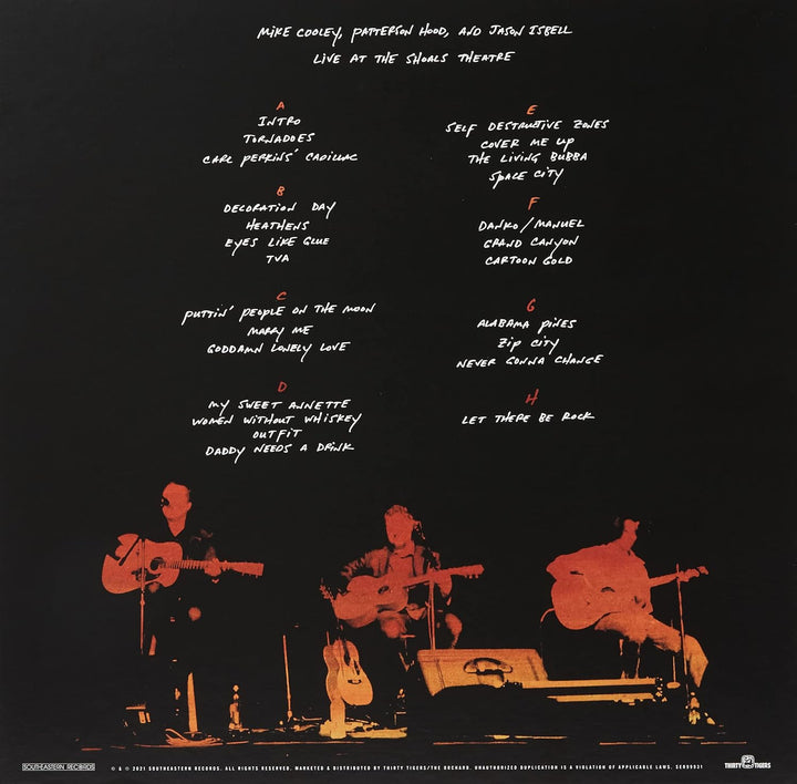 Live at the Shoals Theatre, Vinyl