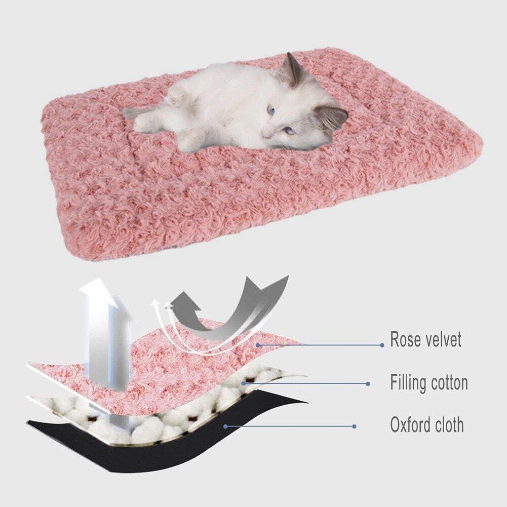 Selbstwärmendes Katzenbett, Ultrawarme, Weiche Haustiermatte Für Kleine Kätzchen, Welpen, Waschbare