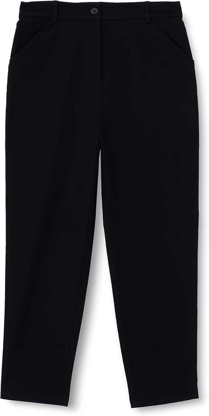 SISLEY Damen Pants 38 Black 100, 38 Black 100