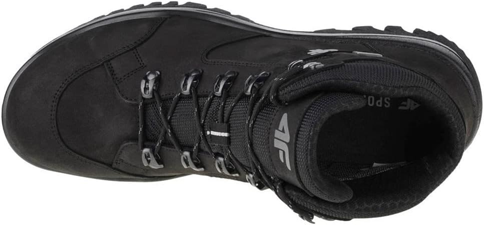 4F Herren H4Z21-OBMH251-21S_44 Trekking Shoes,Winter Boots, Black, EU
