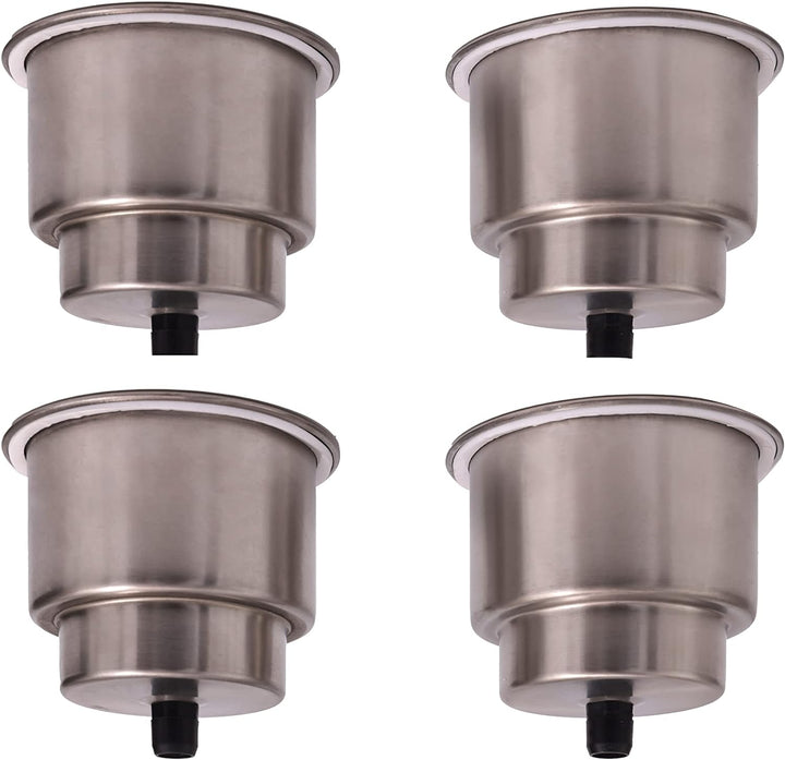 ICTRONIX 4X Edelstahl Getränkehalter Flaschenhalter für Yacht Boot