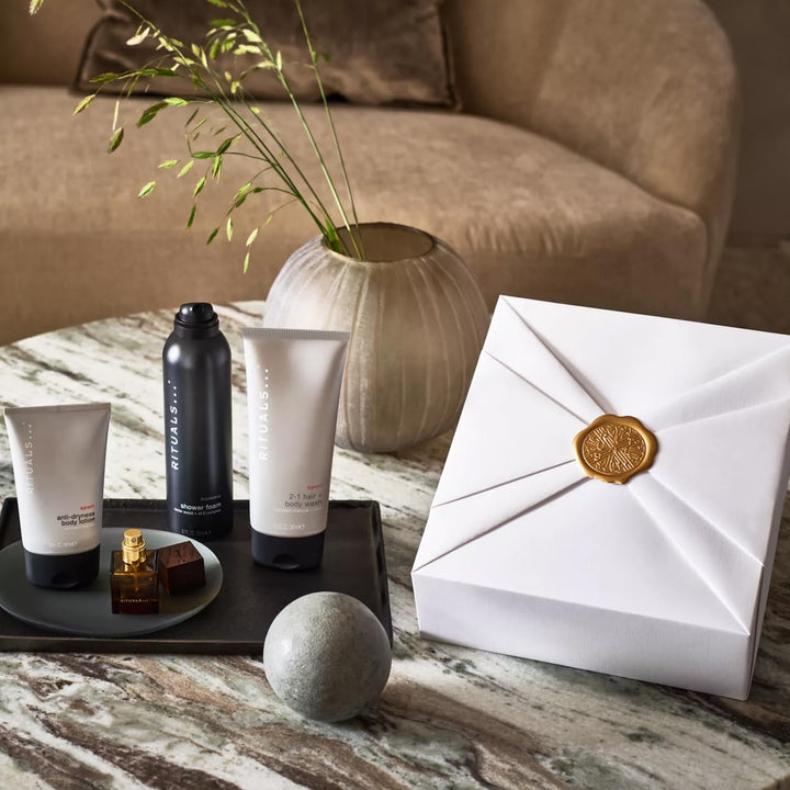 RITUALS Geschenkset für Männer aus der Homme Collection, Medium - Mit Zedernholz & Vitamin E-Komplex