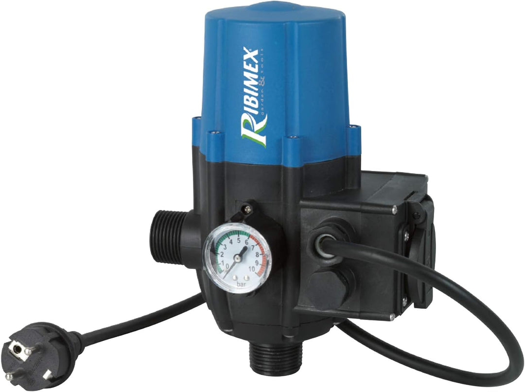 Ribiland 10303 Elektronischer Regler, 2200 W, 220/240 V, für Oberflächenwasserpumpe, Blau