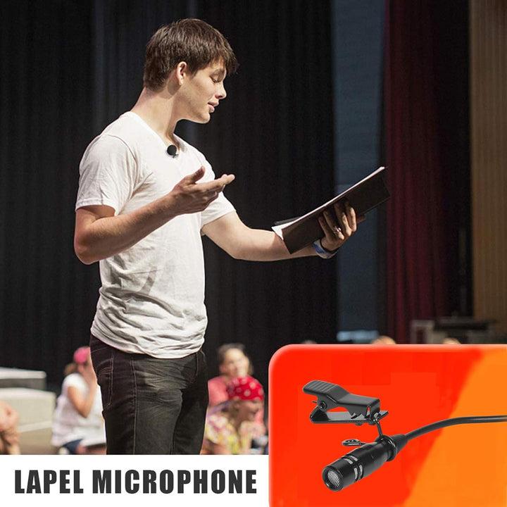 Lavalier Mikrofon Revers Mikrofon für Shure kabellos Bodypack Transmitter Taschensender -Unidirektio