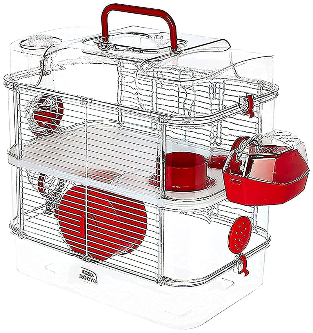 Zolux Käfig für Hamster, Mäuse, Rennmäuse, 3 Zoll, 1 Stück (1er Pack)
