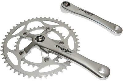Stronglight Impact Kettensatz 34/50T Silber - Silber/Silber, 34/50T Silber - Silber/Silber