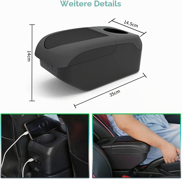 GAFAT V-W UP/Seat MII/Sko-d-a Citigo 2013-2022 2023 Armlehnen, Mittelkonsole Armlehnenbox Mittelarml
