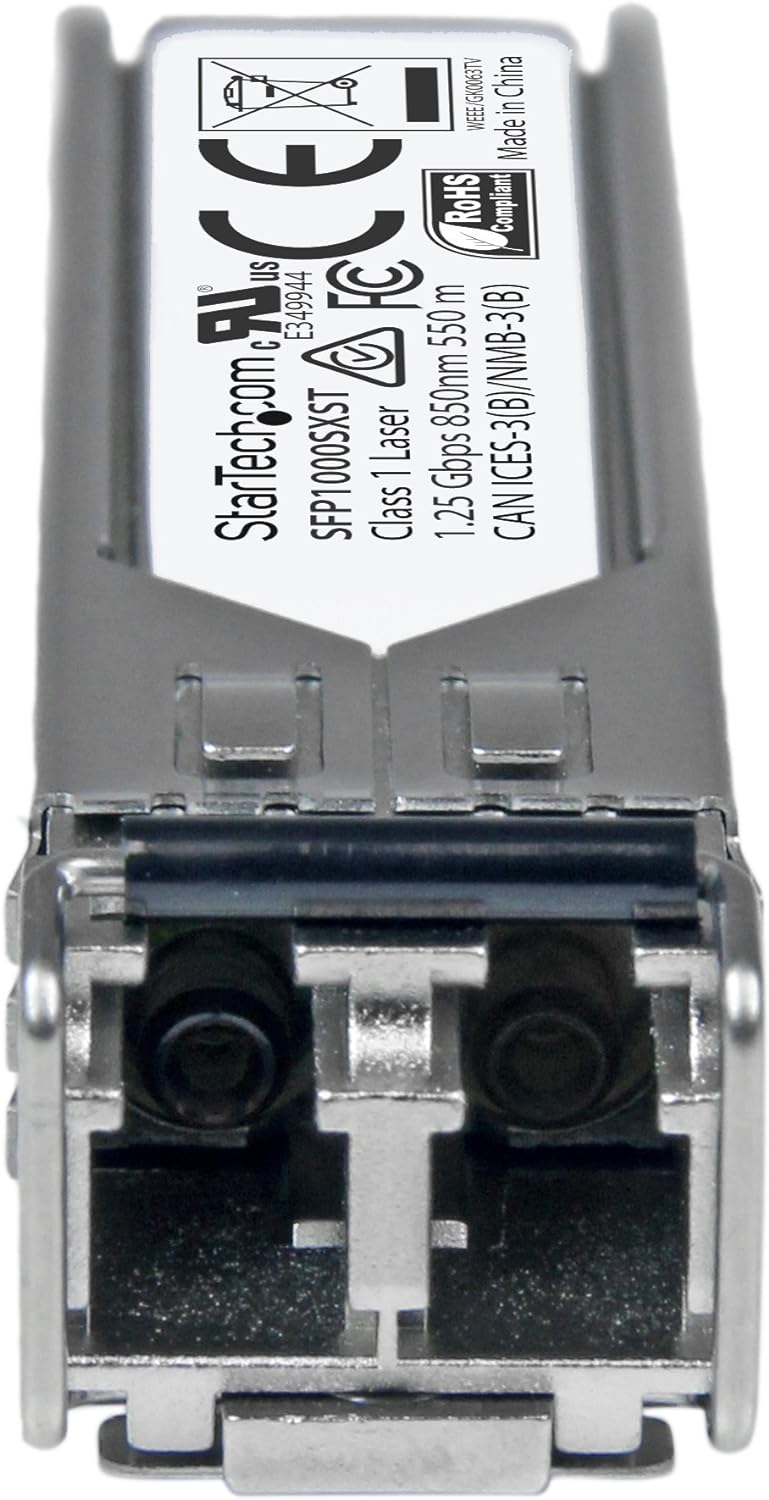 StarTech.com 1000BASE-SX - Gigabit Transceiver - LC Glasfaser - MSA konform - 550m - Gigabit SFP Mod