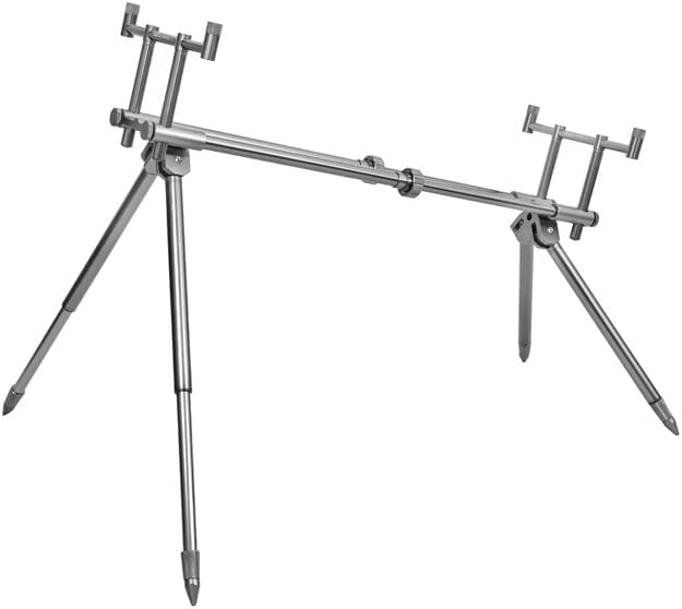 Delphin RPX Stalk, Rodpod, Rutenhalter, Silber, 75x66 cm