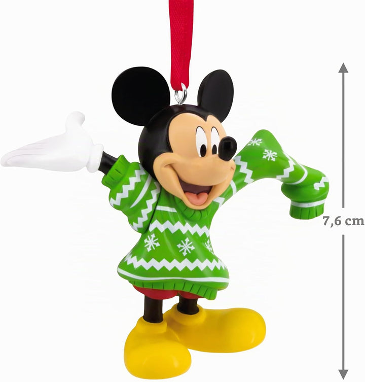 Hallmark Micky Maus und übergrosser Pullover Ornament Disney Baumschmuck Disney Hängende Ornament Hä