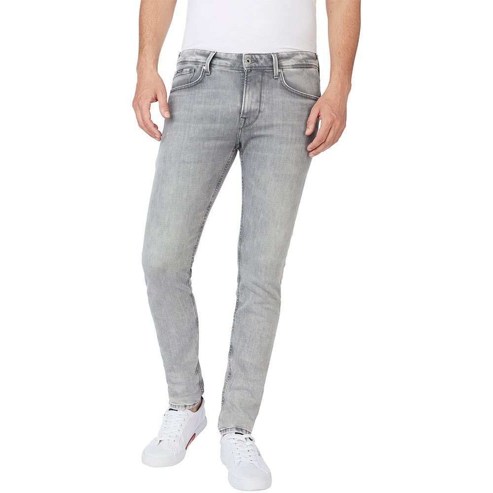Pepe Jeans Herren Jeans Finsbury 32W / 30L Grey (Denim-wr2), 32W / 30L Grey (Denim-wr2)