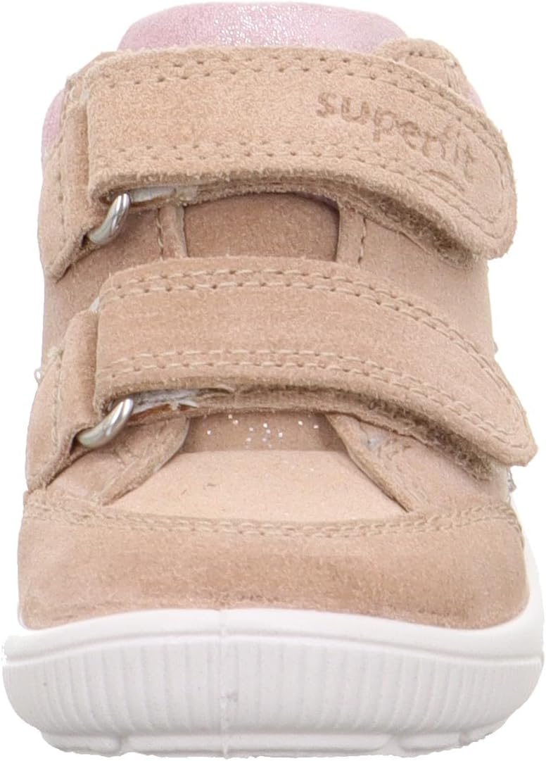 Superfit Mädchen StarlightLauflernschuhe 21 EU Beige Rosa 4000, 21 EU Beige Rosa 4000