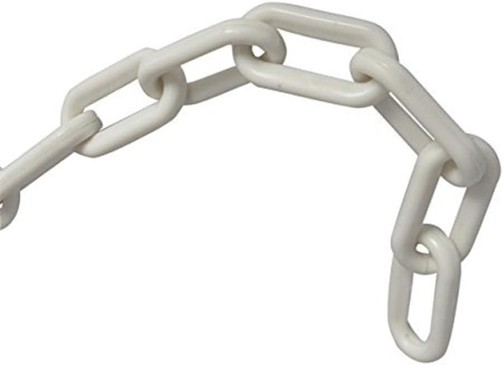 Faithfull FAICHPLW812C CHPLWS612 Plastic Chain 8mm x 12.5m White 1 Plastikkette 12,5 m 8 mm, 1 Plast