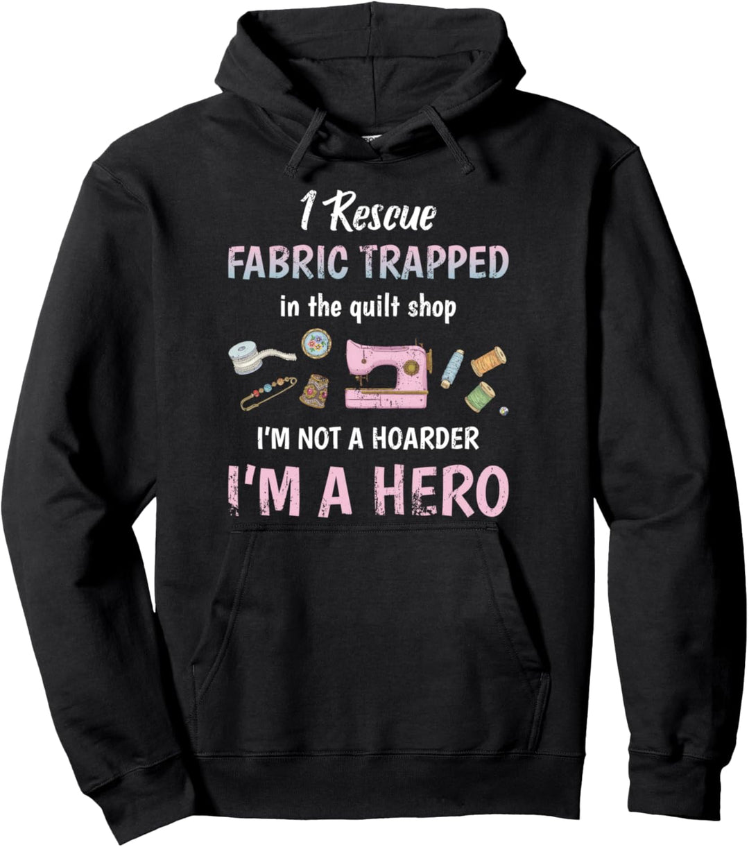 Näherin Handarbeit Schneider Ich bin ein Held Lustiges Nähen Pullover Hoodie