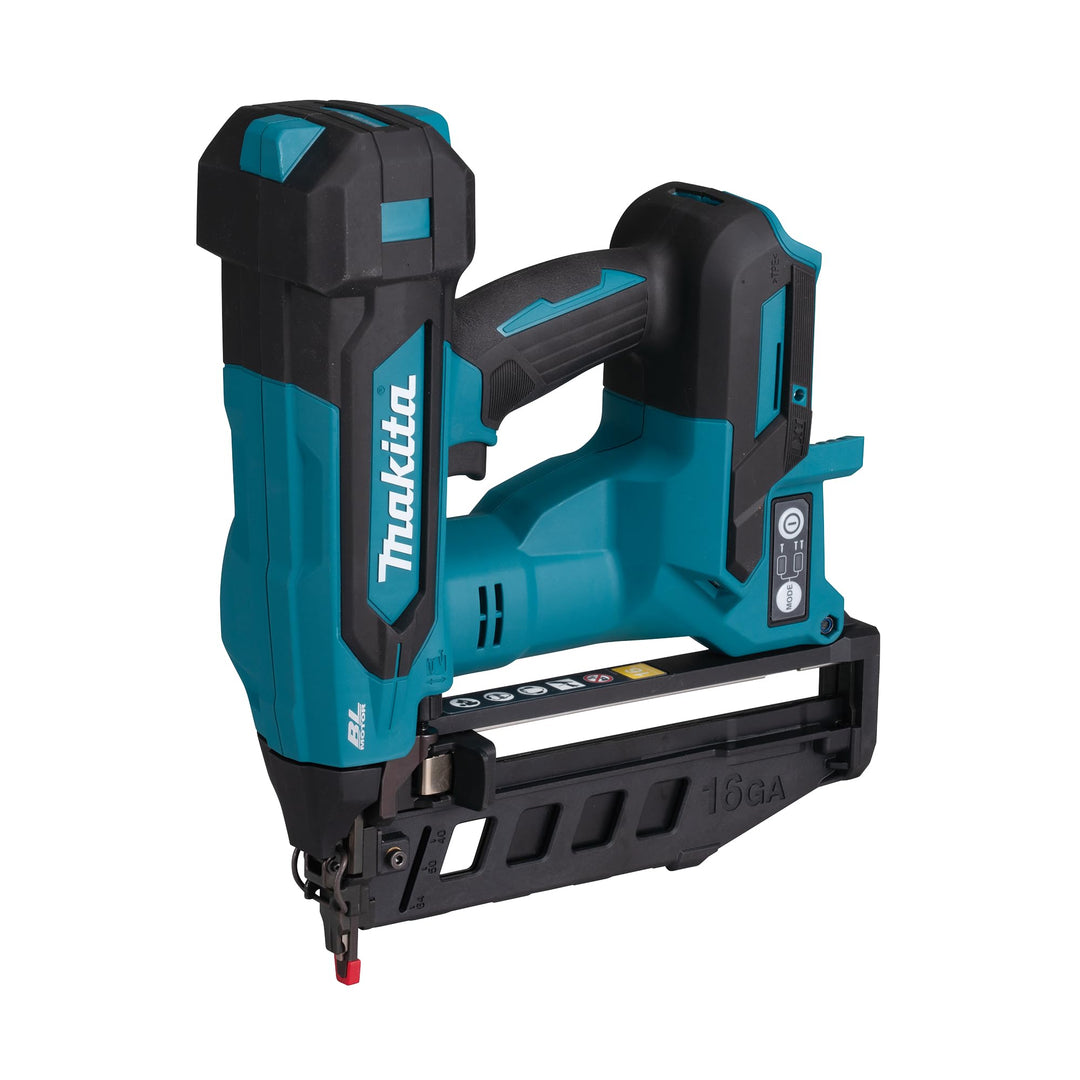 Makita DBN601ZJ 18 V Li-Ion LXT Bürstenloser Finishing-Nagler, Lieferung in einem Makpac-Etui, Batte