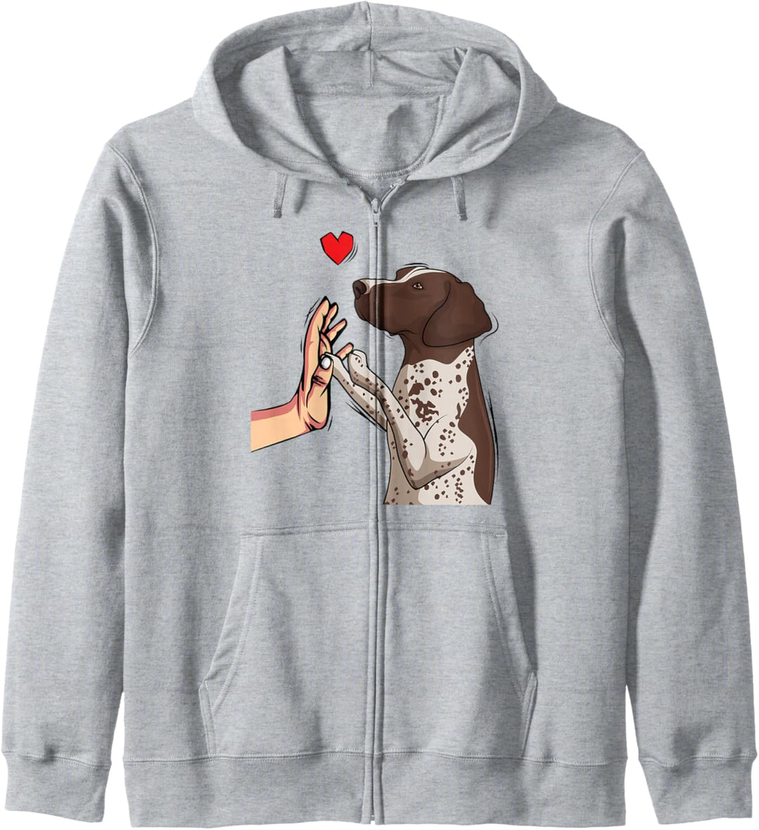 Deutsch Kurzhaar Hunde Liebe Jagdhunde Kapuzenjacke