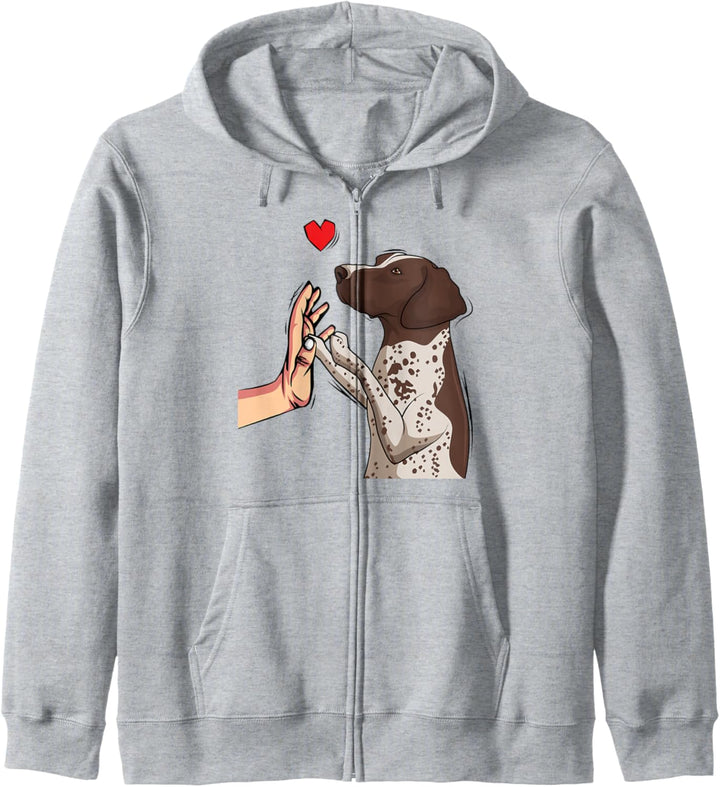 Deutsch Kurzhaar Hunde Liebe Jagdhunde Kapuzenjacke