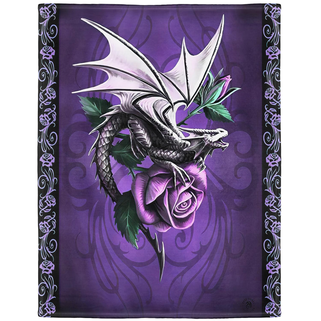 YISUMEI Decke 150x200 cm Kuscheldecken Sanft Flanell Weich Fleecedecke Bettüberwurf Drachen Schönhei