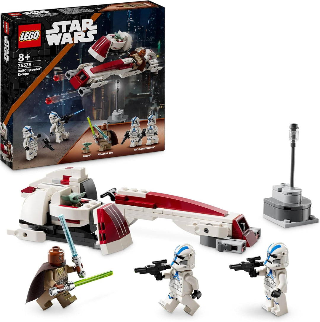 LEGO Star Wars Droideka Set, Droiden-Modellbausatz für Erwachsene & Star Wars Flucht mit dem BARC Sp