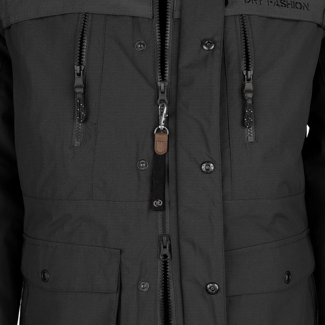 Dry Fashion Herren Funktionsparka Aalborg gefüttert - Funktionsjacke Winterjacke wind- und wasserdic