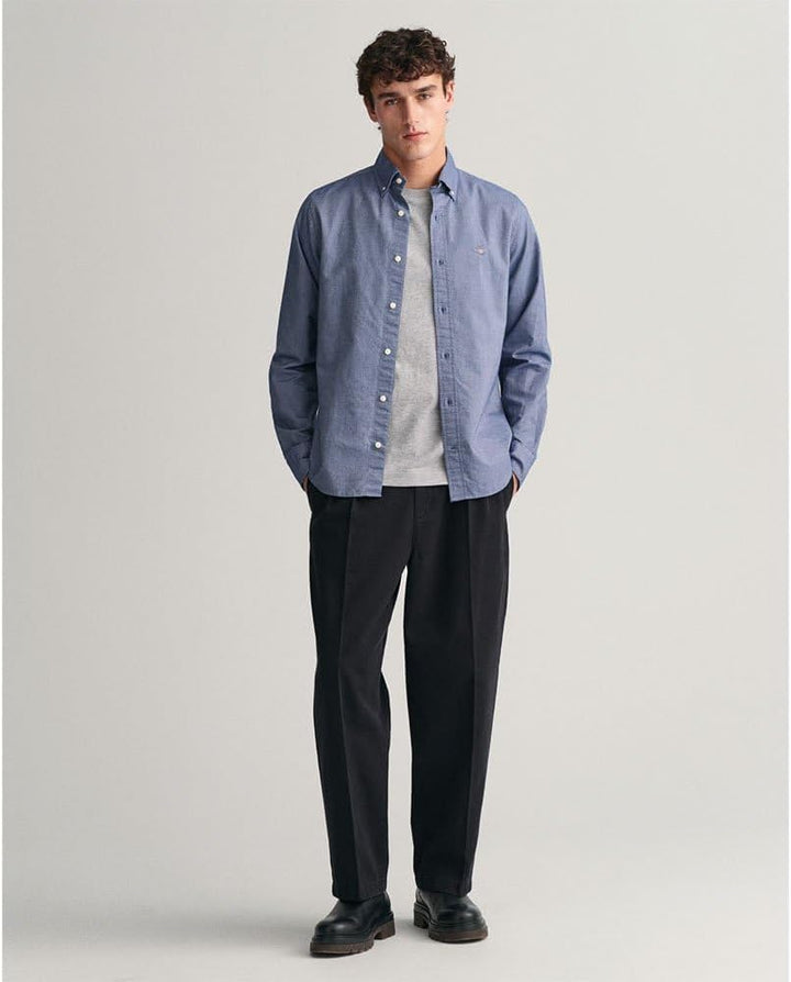 GANT Herren Slim Oxford Shirt Hemd S Persian Blue, S Persian Blue