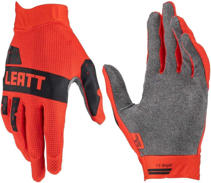 Leatt Moto 1.5 GripR Motocross-Handschuhe (Rot, S)