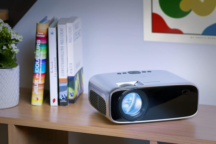 Philips NeoPix Ultra One – True Full HD-Projektor mit Apps und integriertem Media-Player, Grey