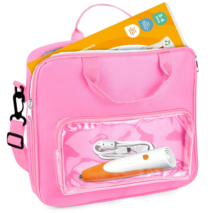 Gaga city 8-10 Zoll Kinder Tablet Tragetasche mit Fächer für Edurino Stift und Figur, Kompatibel mit