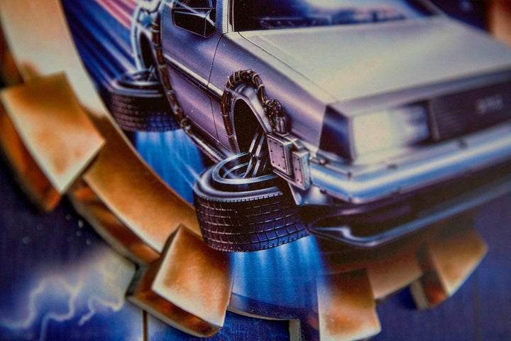 Doctor Collector Back to the future Wooden Poster 2, Mehrfarbig, One size, DCBTTF04